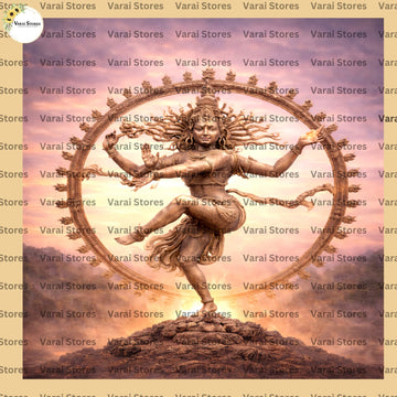 Sacred Nataraja Aura - Fabric With Pole Pocket