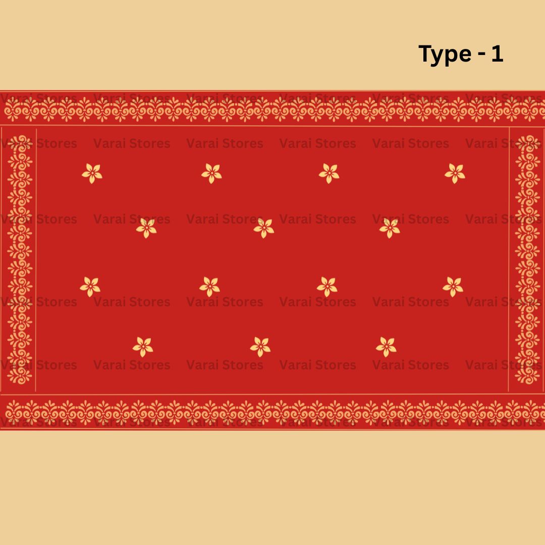 Classic floral - Fabric Floor drop