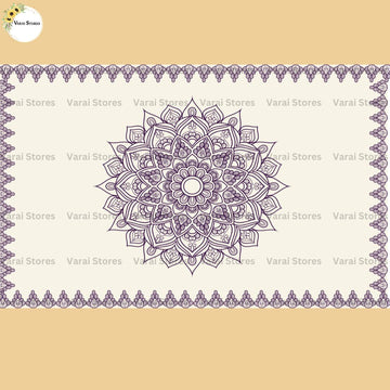 Mandala design - Fabric Floor drop