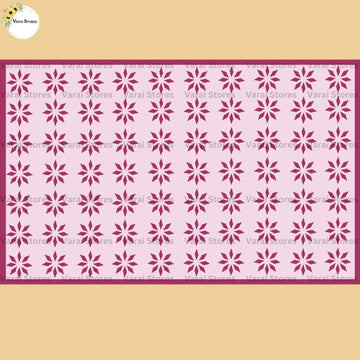 Disty Pattern pink   - Fabric Floordrop