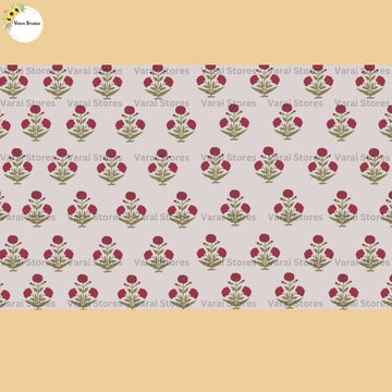 Plant with Pattern   - Fabric (5x8) Feet