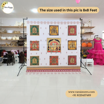 Royal Temple Frame Collection  - Fabric With Pole Pocket
