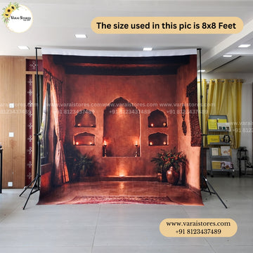 Haveli Decor - Fabric With Pole Pocket