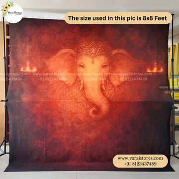 Ganaadheetha  - Fabric With Pole Pocket