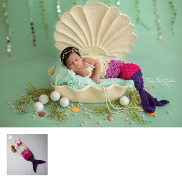 Mermaid Outfit - Type 2 (0-3) Months