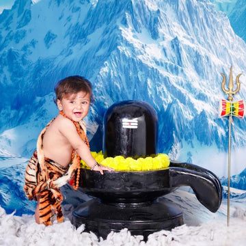 Himalaya Mountain  - Baby Printed Backdrops - PREMIUM FABRIC