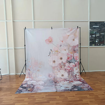 Floral Flowers - Printed Maternity Backdrop