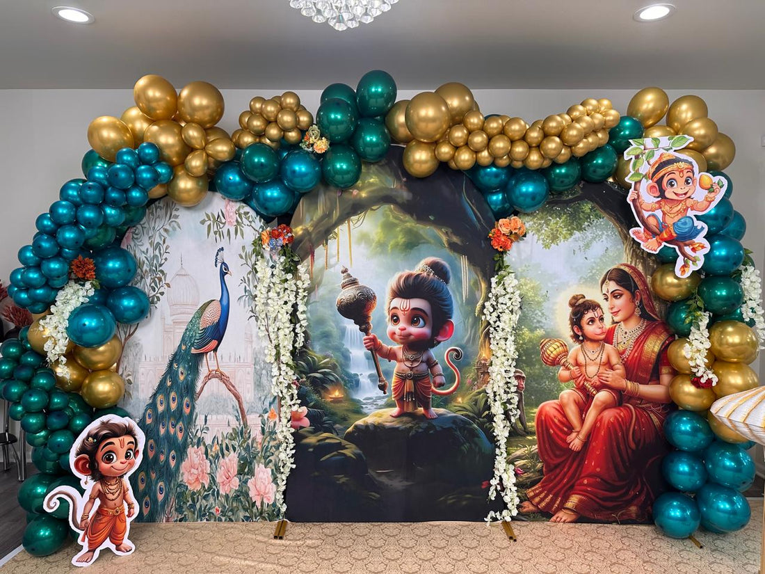 Hanuman  Arch Backdrop Set