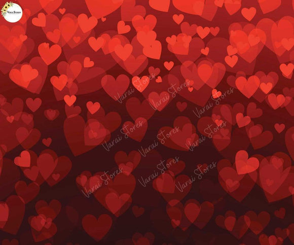 Little Hearts - Fabric (5x6) Feet