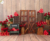 Classic Rose Garden - Fabric (5x8) Feet