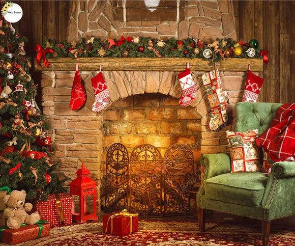 Christmas (Type -1)  - Fabric (5x7) Feet