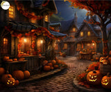 Halloween Night - Printed Baby Backdrops - Fabric(Pre Order)