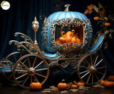 Pumpkin Carriage - Fabric (5x7) Feet