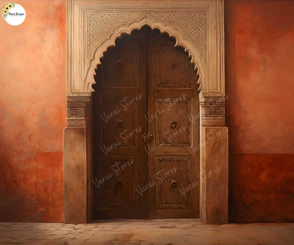 Palace Door - Printed Baby Backdrop - FABRIC (PRE ORDER)