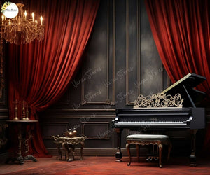 Music Room - Fabric (5x7) Feet