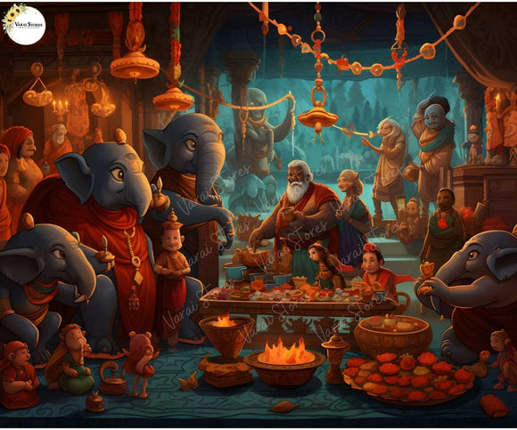 Homam - Fabric (5x7) Feet