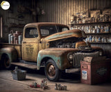 Car Garage - Fabric (5x7) Feet