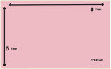 Pastel Pink - Printed Baby Backdrop - FABRIC (PRE ORDER)