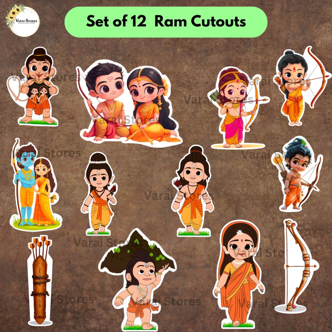 Ram Cutouts (Set Of 12)