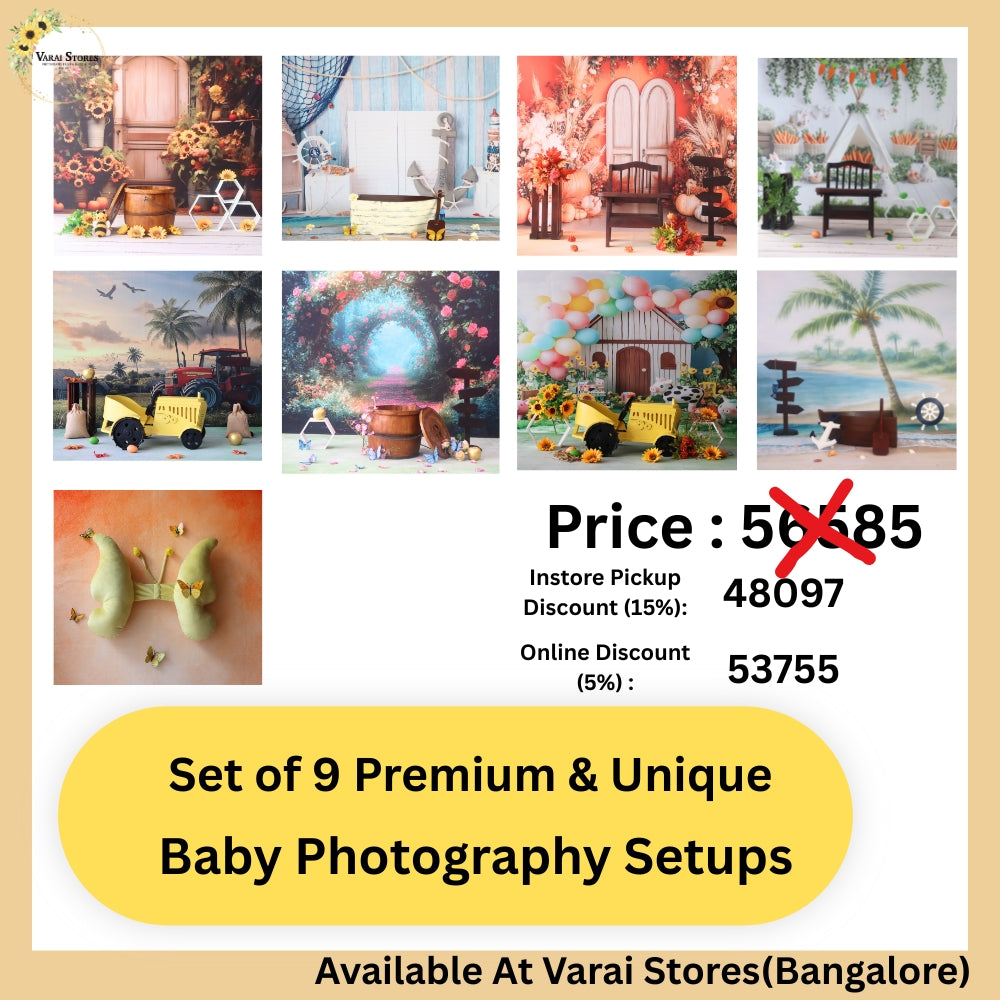 Varai Studio Package (9 Themes) - ( Bangalore Branch )