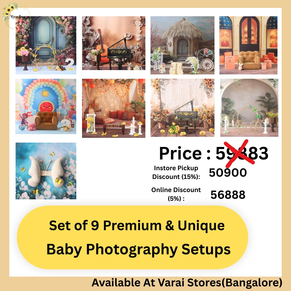 Varai Studio Package (9 Themes) - ( Bangalore Branch)