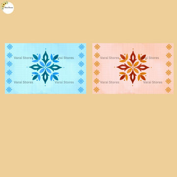 Snow flake - Fabric Floor drop