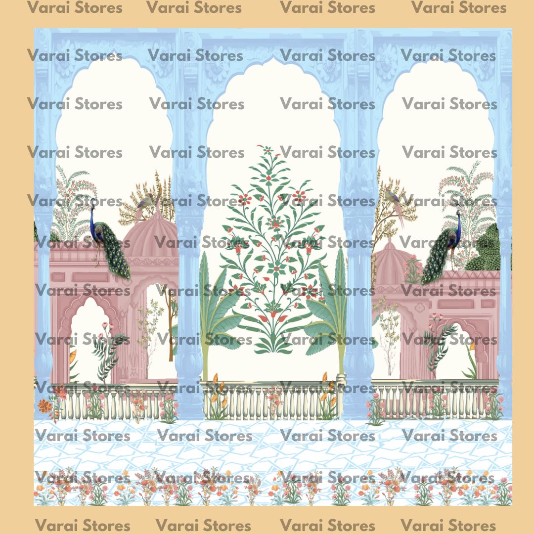 Decor Customised Backdrop - 17  (Whatsapp for placing order) Size:8x10 Feet