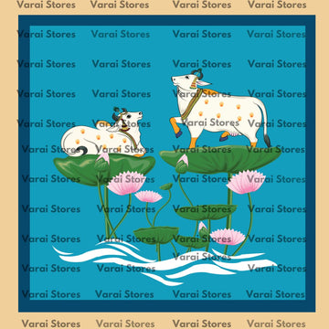 Cow Type -1  - Fabric With Pole Pocket
