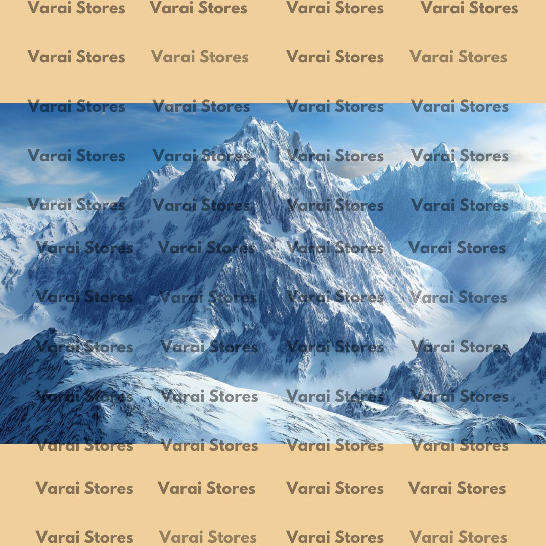 Himalaya Mountain  - Printed Backdrop - FABRIC (5x8) Feet