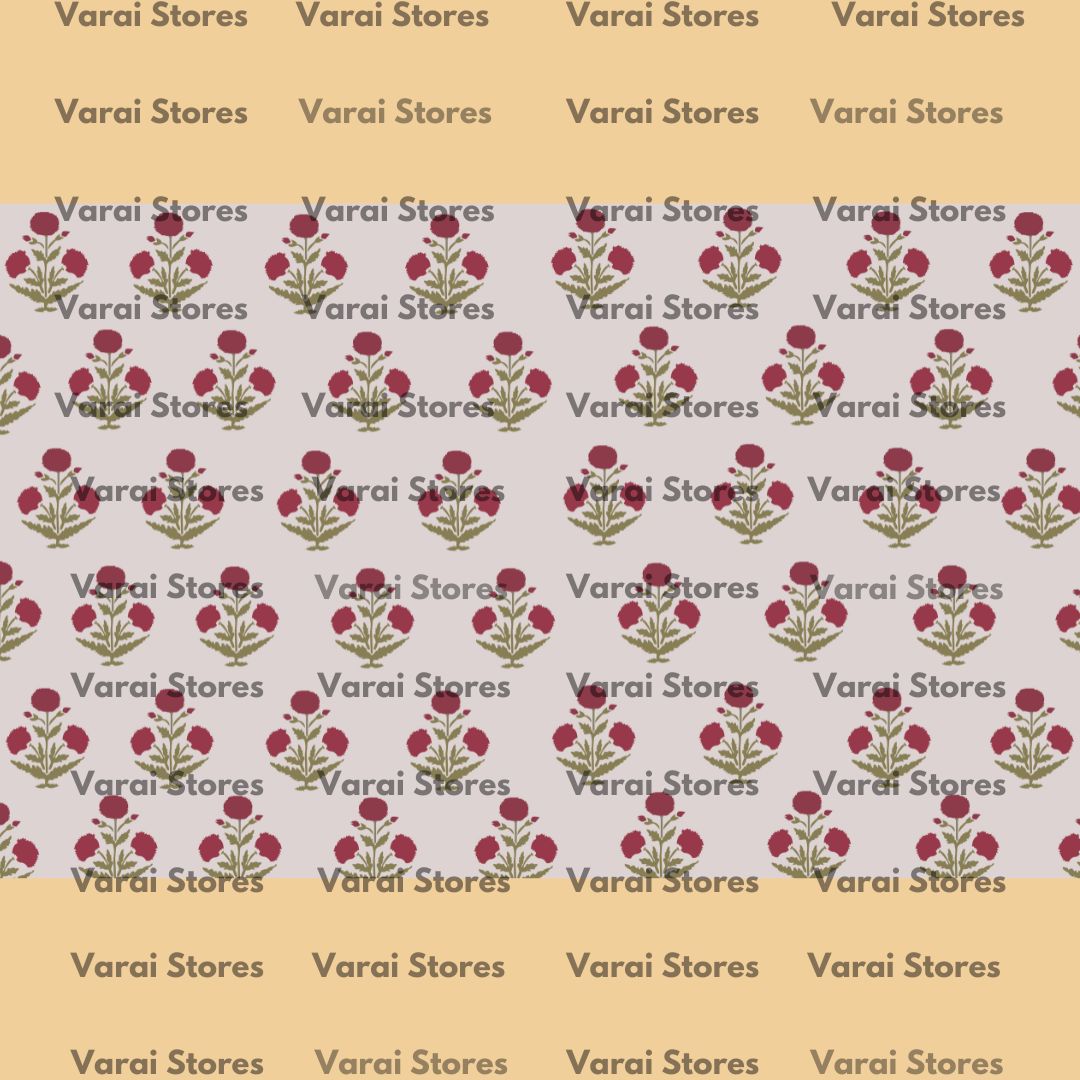 Plant with Pattern  - Fabric Floordrop