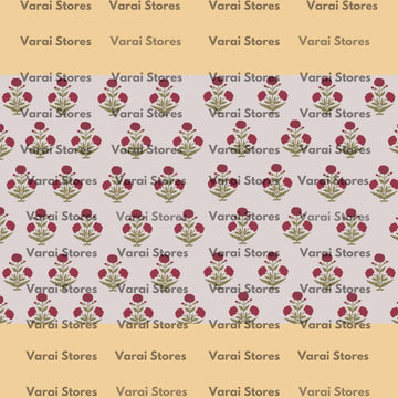 Plant with Pattern  - Fabric Floordrop