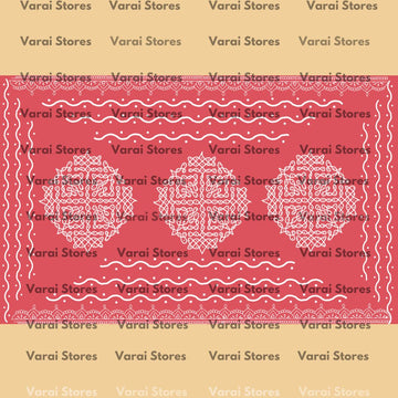 Traditional  Kolam - Fabric Floordrop