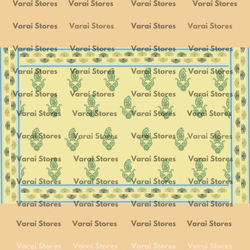 Paisley Pattern  - Fabric Floordrop