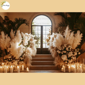 Candle Living Room - Baby Printed Backdrops - PREMIUM FABRIC