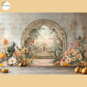 Taj Mahal  - Fabric (5x7) Feet