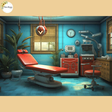 Hospital Room - Baby Printed Backdrops - PREMIUM FABRIC