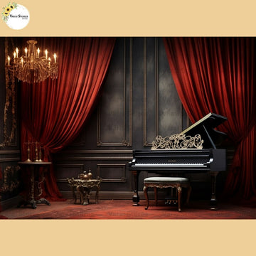 Music Room -  Baby Printed Backdrops - PREMIUM FABRIC