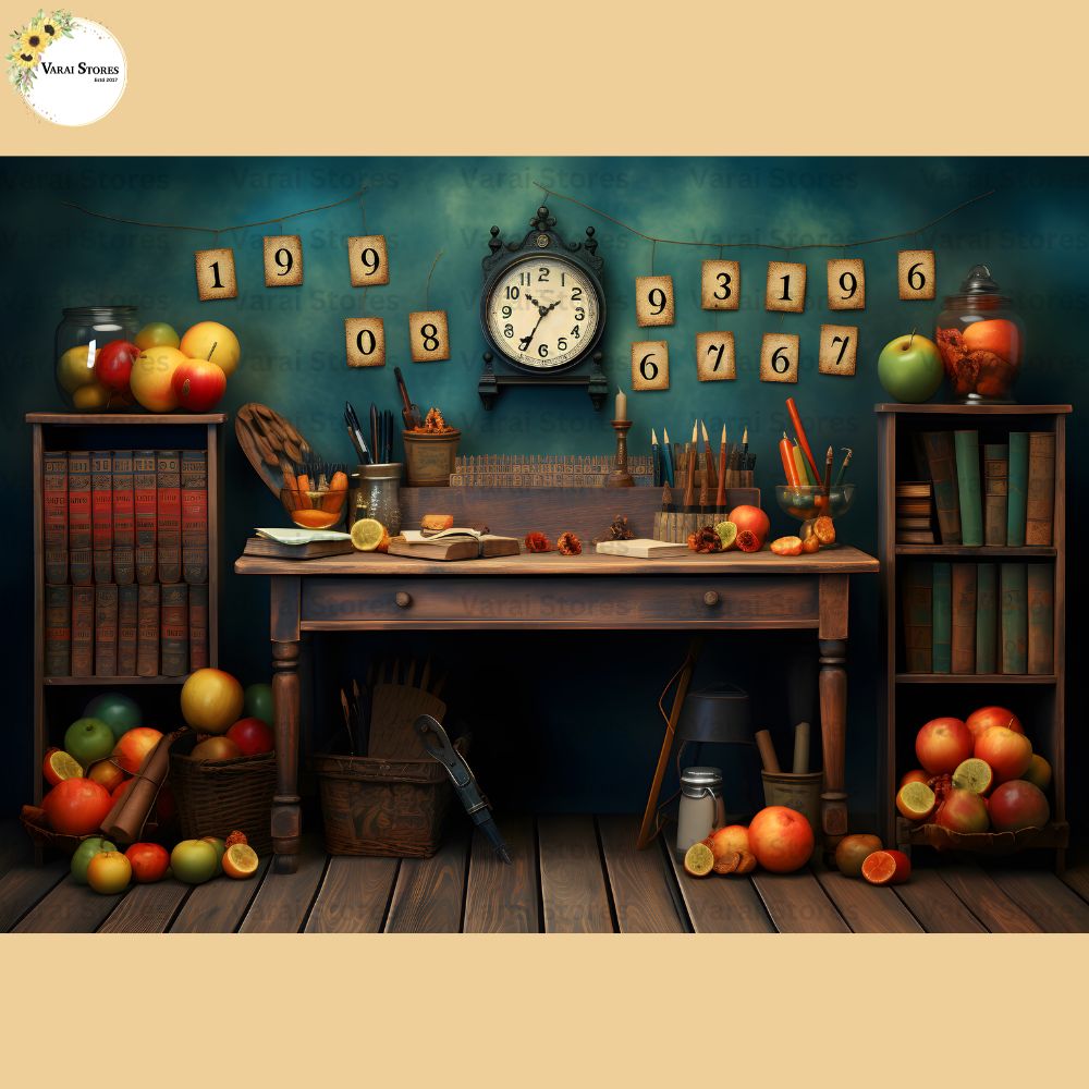 School -   Baby Printed Backdrops - PREMIUM FABRIC