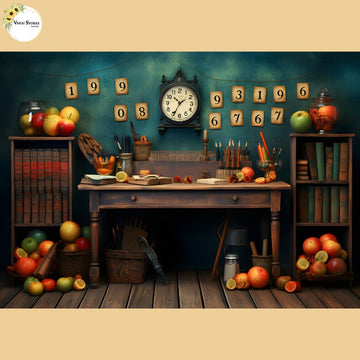 School -   Baby Printed Backdrops - PREMIUM FABRIC