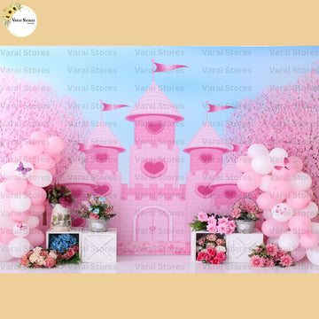 Princess Palace - Baby Printed Backdrops - PREMIUM FABRIC