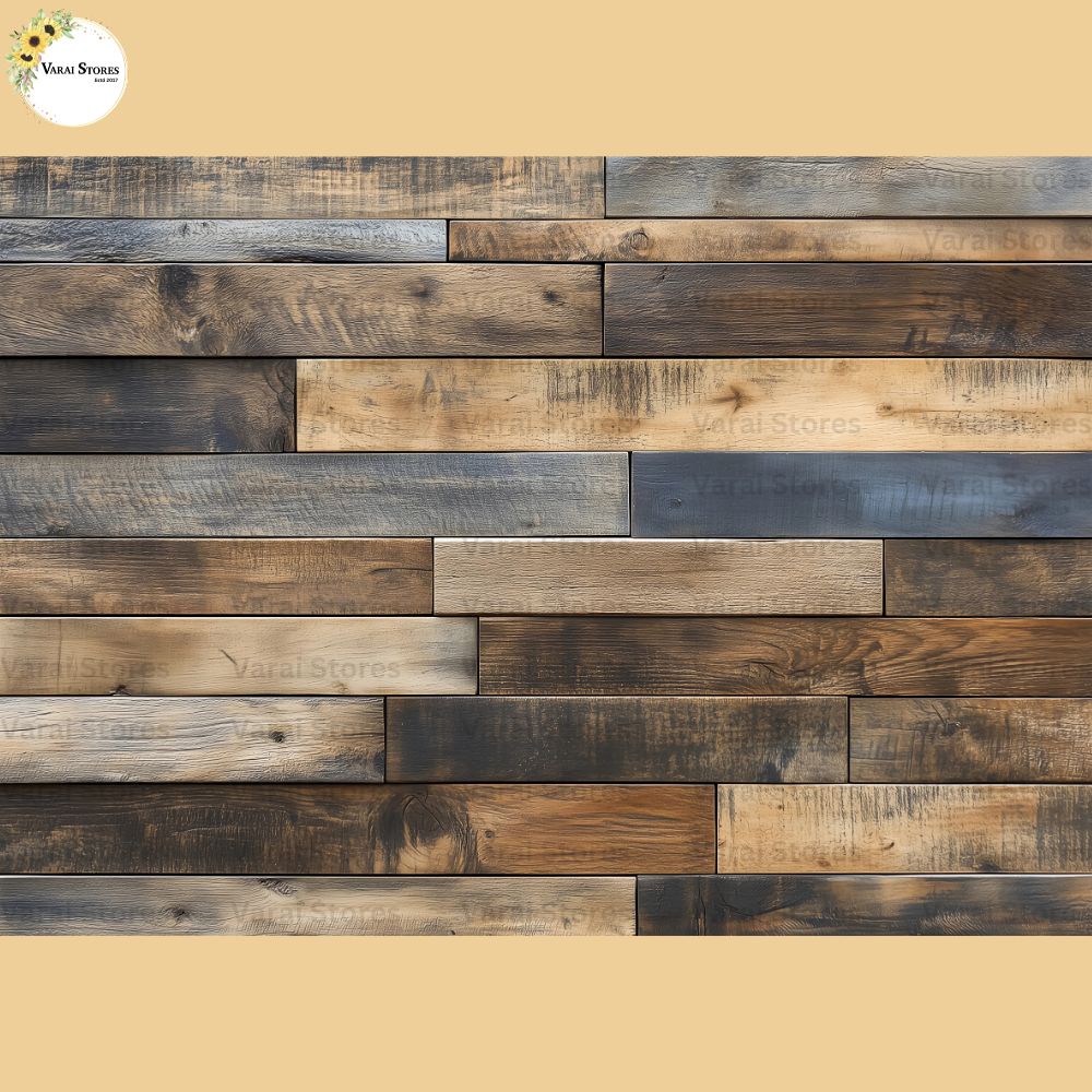 Wooden Plank -  Baby Printed Backdrops - PREMIUM FABRIC