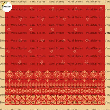 Royal Motif- Fabric With Pole Pocket