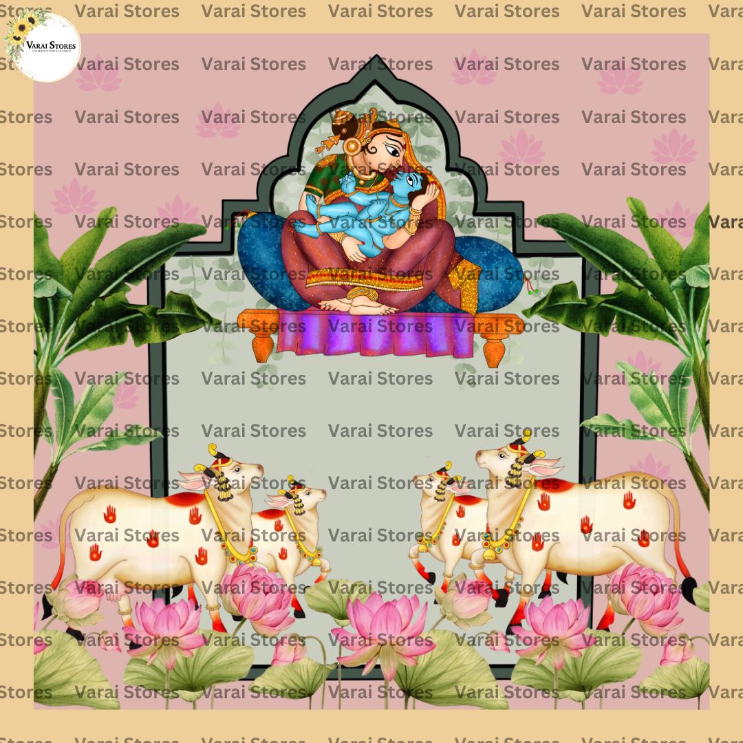 Yashoda's Love  - Fabric With Pole Pocket