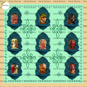 Mythology Frames  - Fabric With Pole Pocket