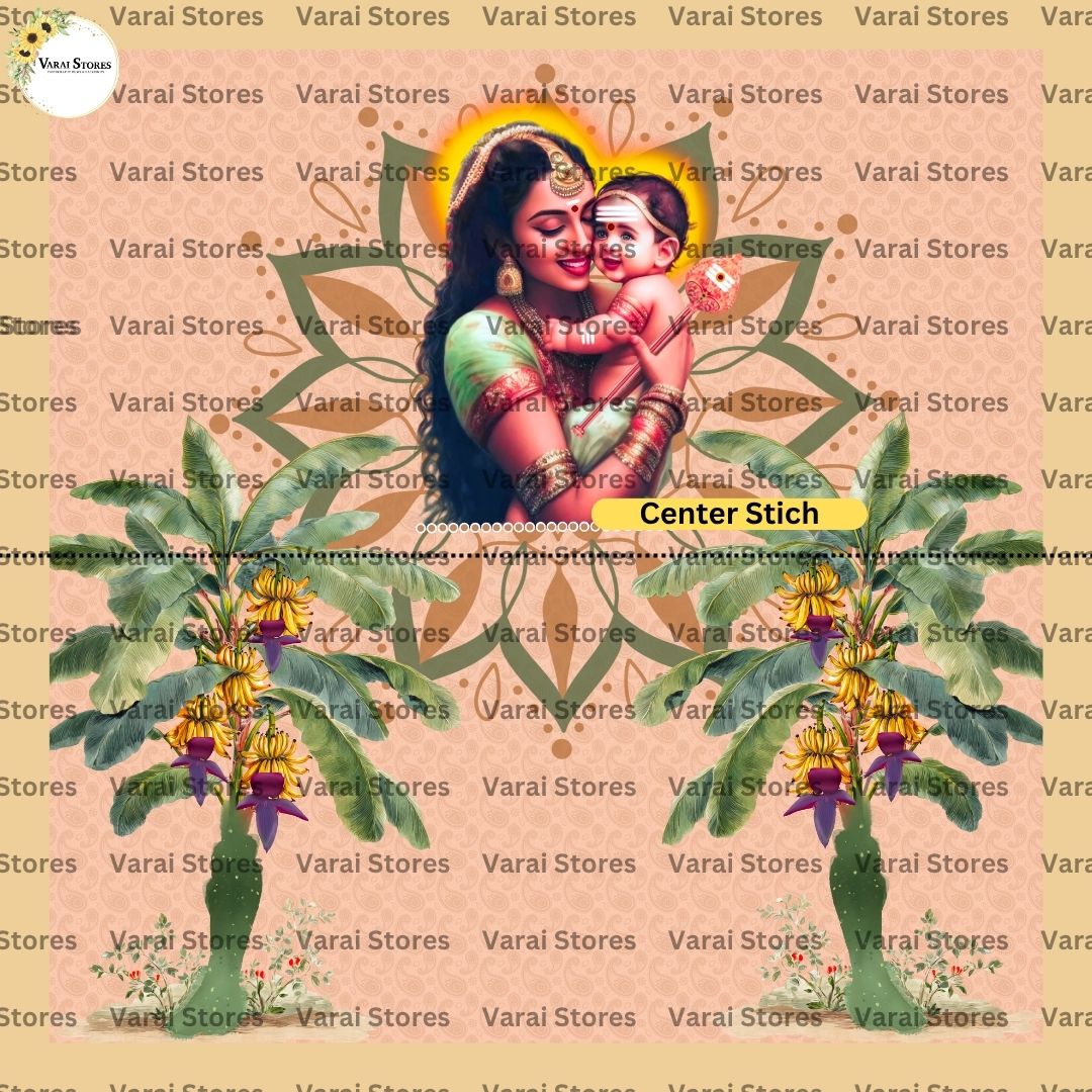 Little Skanda  - Fabric With Pole Pocket