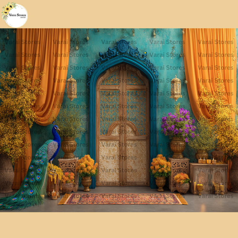 Devaki Palace - Baby Printed Backdrops - PREMIUM FABRIC