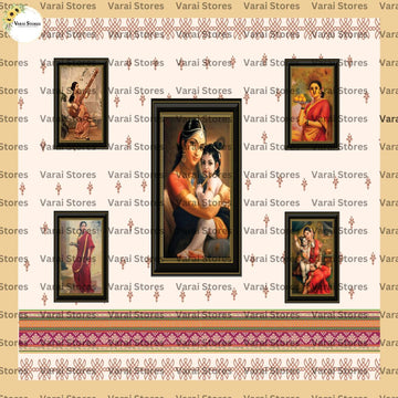 Divine motherhood - Fabric With Pole Pocket