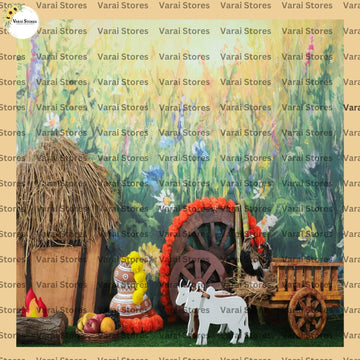 Pongal Type 1   - Fabric With Pole Pocket