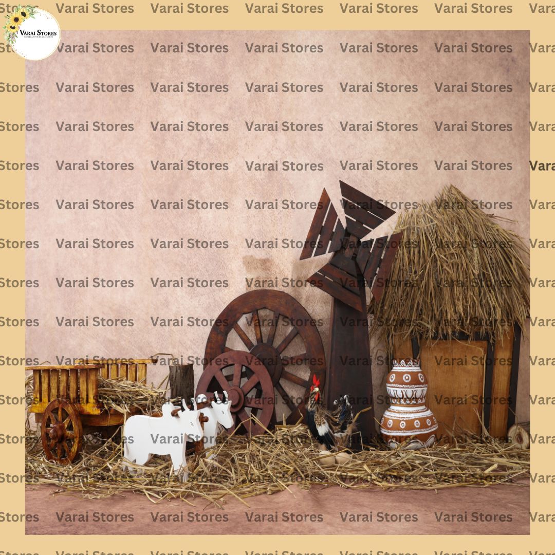 Pongal Type 2   - Fabric With Pole Pocket