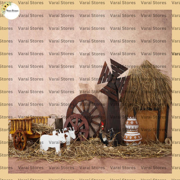 Pongal Type 2   - Fabric With Pole Pocket